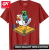 Chicken Zombie Video Gaming Tops for Kids Gamers Pixel Chicken Cooked Game Controller Graphic Tshirt Sons Nephew Birthday Gift
