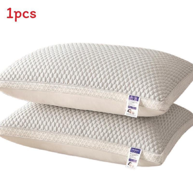 Oval Shaped Texture Pillow Core With Polyester Fiber For Single Bed Use