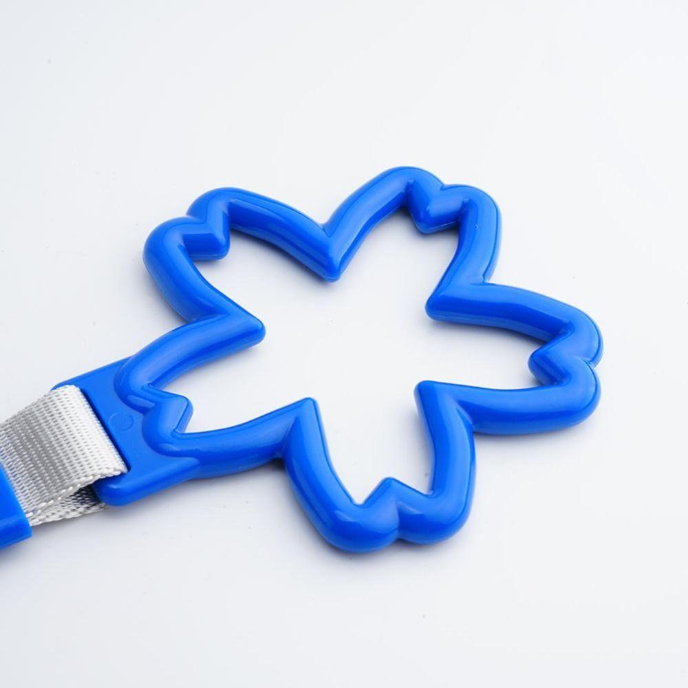 Decorative Handle Charm Car Hand Pull Ring Handle Strap Rear Bumper Warning Ring Car Handrail Belt