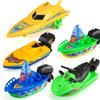 Float In Water Speed Boat Ship Wind Up Toy Small Steamboat Children Bath Toys  Party