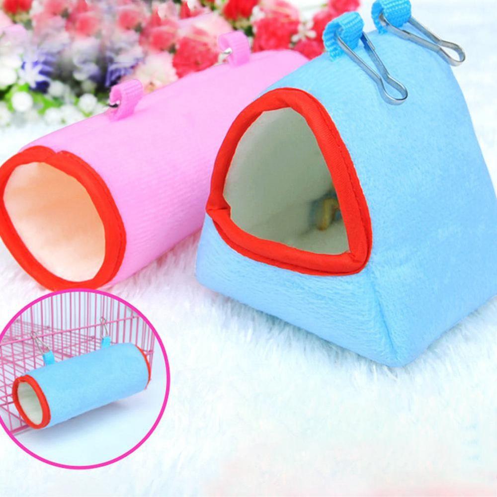 Игрушки Клетка Спальная кровать Гамак Теплый Хомяк Подвесной домик Кровать для питомца Гамак Клетка Спальное гнездо