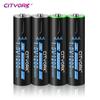 CITYORK 1.5V AAA 1200mWh USB Rechargeable Li-ion Battery AAA Lithium Battery 1.5V Aaa for Remote Control Wireless Mouse Toy