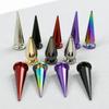 5/10/20Pcs Meetee Metal Punk Rivets Screwback Cone Studs Spikes for Leather Crafts Garment Rivet Bag Decor Nails DIY Accessories