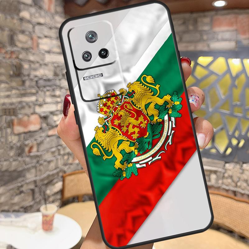 Болгария Паспорт Флаг Карта Чехол Для Xiaomi 11T 12T 13 Pro 12X 11 12 Lite Чехол Для POCO F5 X5 X4 X3 Pro F4 GT F3 M5 C40