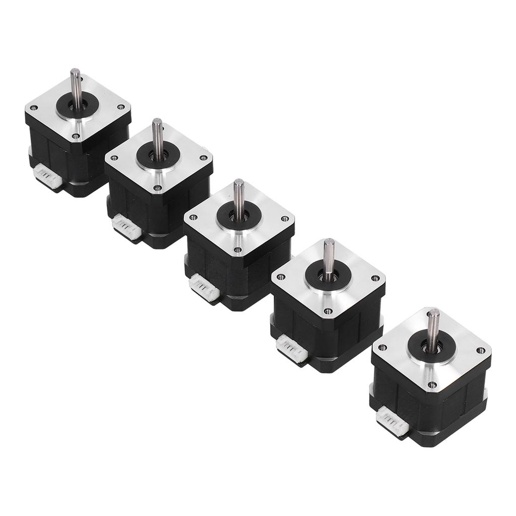 5 шт. шаговый двигатель высокая точность стабильный выход равномерная скорость низкий уровень шума трехмерный принтер