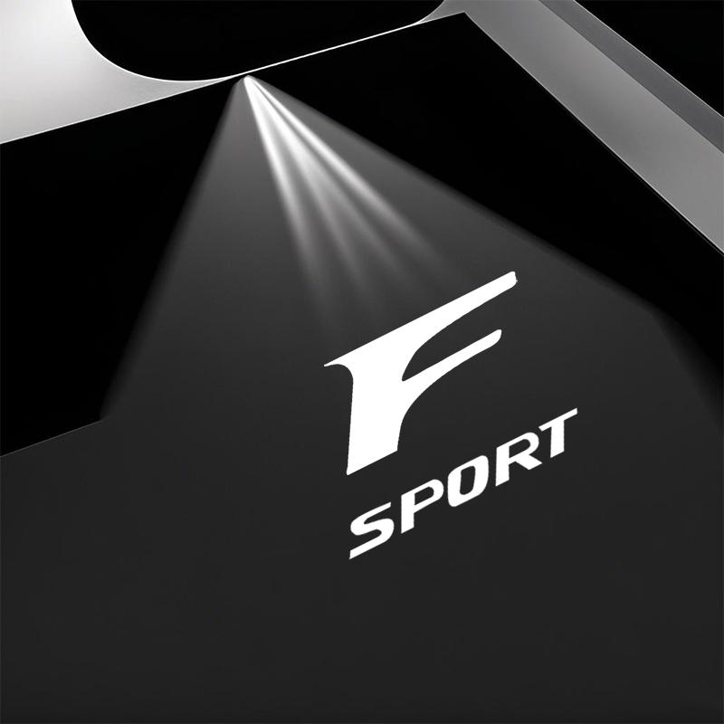 2Pcs HD Car Door Welcome Light Led Projector Lamp Accessories For Lexus F SPORT ES RX NX LS UX LM LX GX LC RZ IS CT GS RC HS LBX