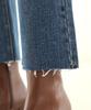 Джинсы Bootcut Jikeulib с утепленной флисовой подкладкой, секретной эластичной талией и обрезанным низом