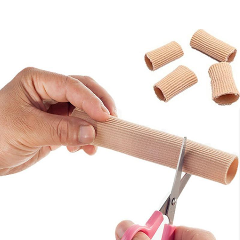 Новые 15 см тканевые гелевые повязки для пальцев ног, поддерживающие подушечки для мозолей, волдырей, мозолей, обезболивающие подушечки