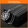 Band Slipknot Silver Geometric Alloy Necklace With Pendant For Travel Gift