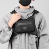 Нагрудная сумка для улицы, регулируемые ремни, вместительный водонепроницаемый карман на молнии для мужчин и женщин, спортивный жилет для бега, велоспорта, походов, путешествий, EDC, нагрудный пакет
