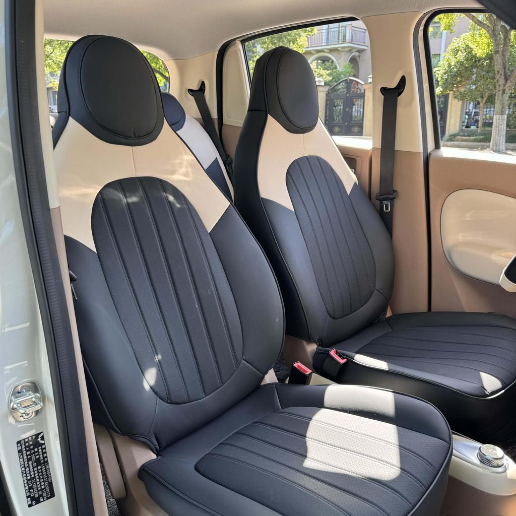 Wuling Hongguang Mini Macaron 4-Door Seat Cover - 25 Styles, Breathable, 4th Gen.