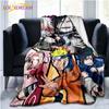 Anime Naruto Sasuke 3D Print Blanket Sofa Bed Blanket Super Soft Warm Blanket Cover Flannel Throw Blanket