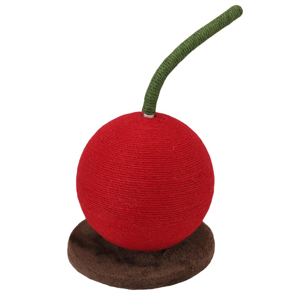 Cat Scratching Ball Jute Cute Look Space Saving Protect Furniture Abrasion Proof Cat Scratcher Post