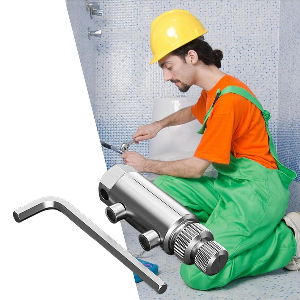 Инструменты для извлечения сломанных болтов из углеродистой стали Метчики Инструменты для нарезания резьбы Экстрактор винтов Ремонт водопроводного крана Угловой клапан для 4/6 точек