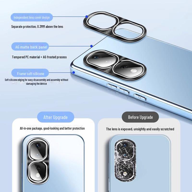 Защитный чехол для мобильного телефона Honor 80 Pro, гальванический матовый чехол Honor 200/90/70/100 Pro, все включено.