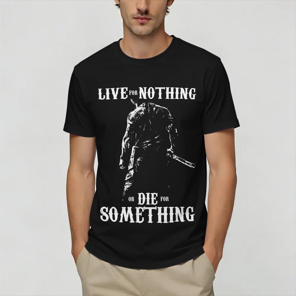 Vintage TShirt Beach John Rambos Popular TShirts Pure Cotton Tee Shirt for Unisex Awesome Design Short Sleeve Top Tees