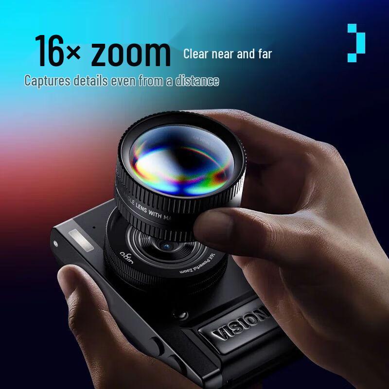 Aigo E9 Flip Screen Selfie Digital Camera (CN version)