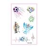 World Cup Waterproof Cartoon Face Tattoo Stickers for Sports Events and Parties