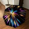 1PC Lightburst Colorful Umbrella-8-Rib Reinforced, Automatic Open, Lightweight & Durable, Cute Fashion Accessory for Outdoor, Beach or Casual Use, Bea
