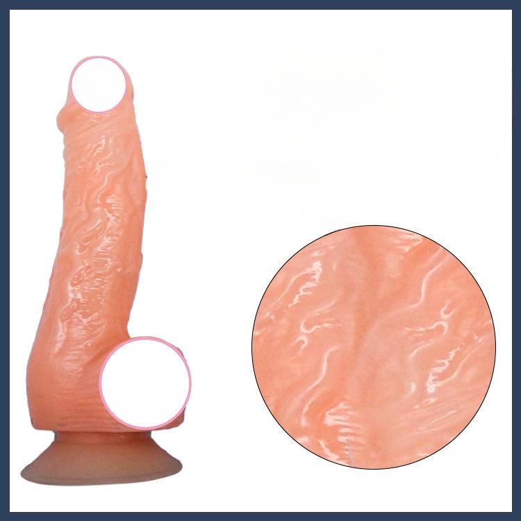 Реалистичный дилдо для женщин - Мягкий, как плоть, искусственный пенис на присоске, Игрушка для взрослых для мощных толчков и стимуляции