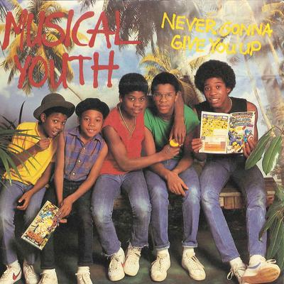 7-дюймовая пластинка MUSICAL YOUTH Never Gonna Give You Up Rub n D YOU3 MCA 1983 Великобритания Регги Ска Даб Б/у