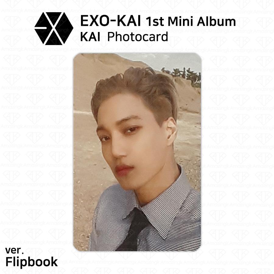Кай из первого мини-альбома EXO Официальная фотокарточка Кая Фотокарточка K-POP KPOP