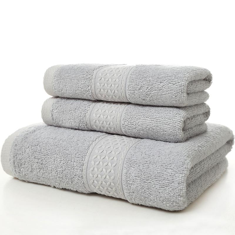 Large Cotton Super Absorbent Thick Towel Bath Towel 70*140 Soft Bath Towel Comfortable Beach Towel