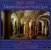Виниловая пластинка ROY MASSEY WORCESTER CATHEDRAL CHO Saintsaens Messe A Quatre Voix O ZRG889 Argo 1978 Великобритания Классика Б/у