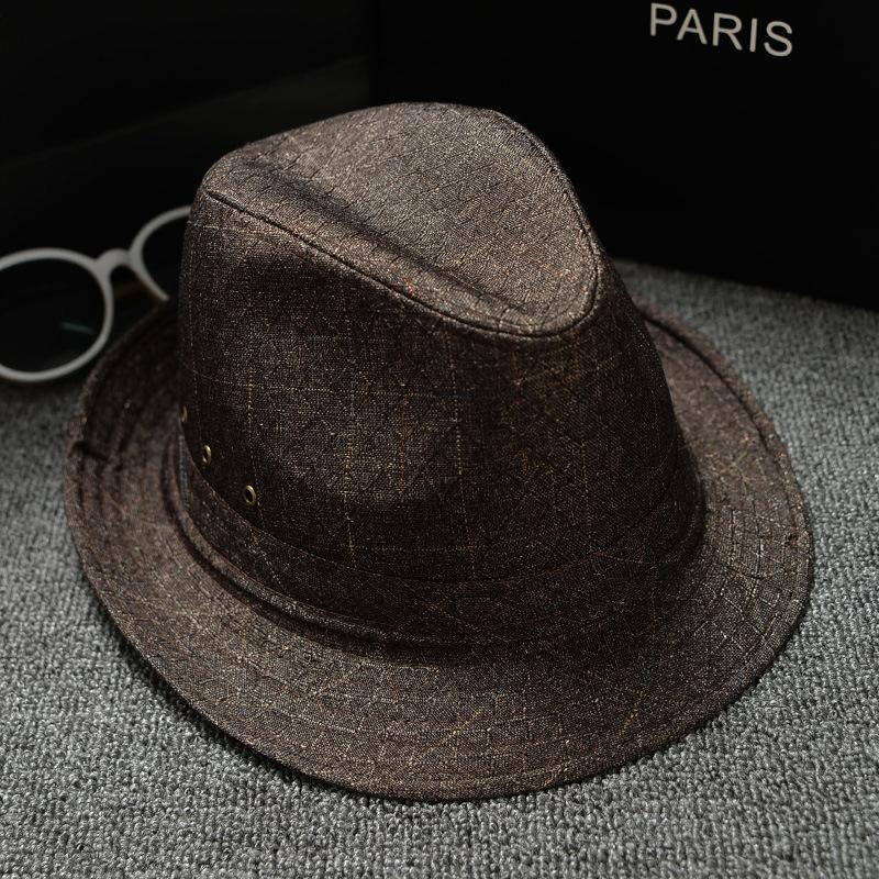 [Cotton And Linen Fabrics] [By Size] Men'S And Women'S Panama Jazz Hats, Sun Hats, Top Hats, Sun Hats