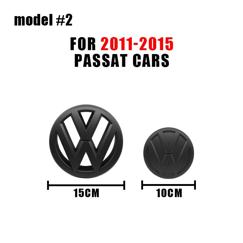 Для VOLKSWAGEN VW 2026 Новый логотип VW Стиль автомобиля Значок Капот Передняя решетка Задний багажник Эмблема Для Volkswagen PASSAT B6 B7 2011-2015 Pa
