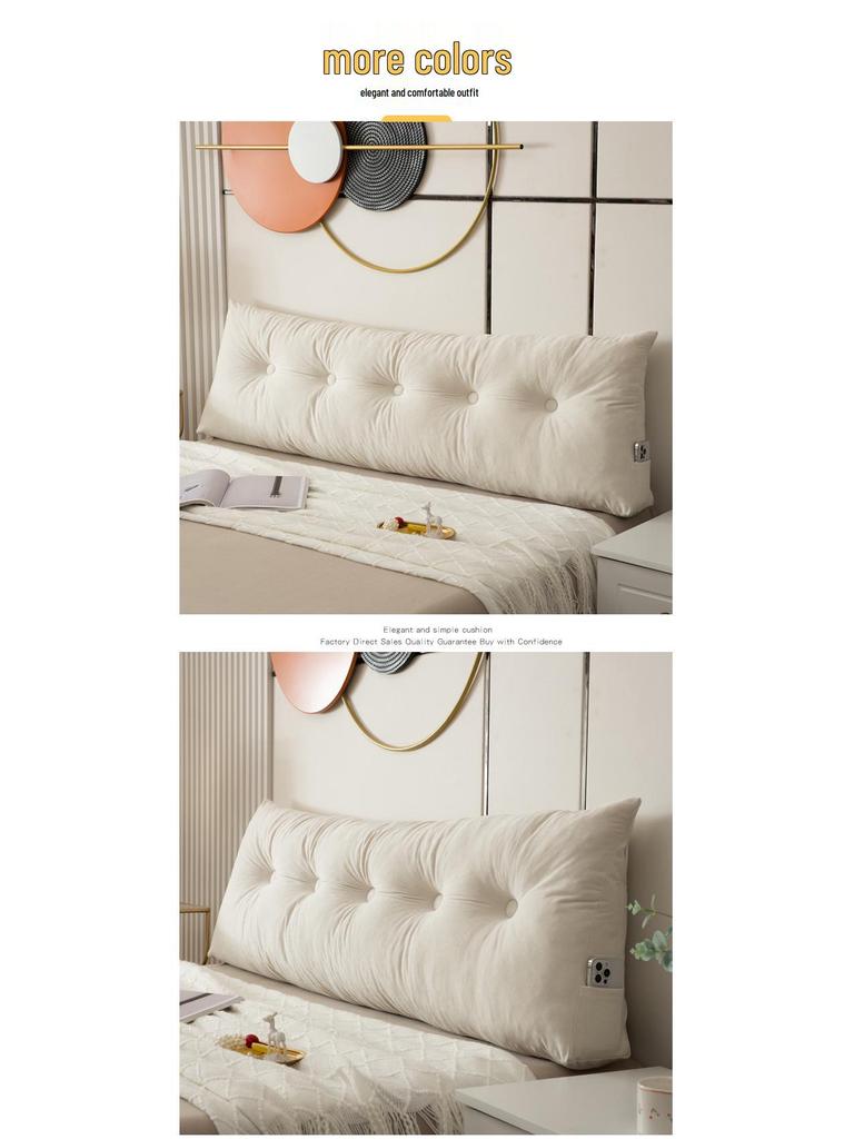 Треугольная подушка для изголовья для кровати и общежития - Мягкая татами спинка