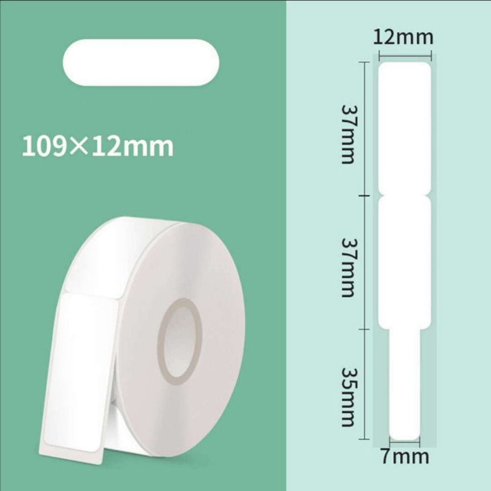 Наклейка, этикетка для кабеля, идентификационная бирка для провода, термобумага для этикеток для D110 D101 D11 Pinter