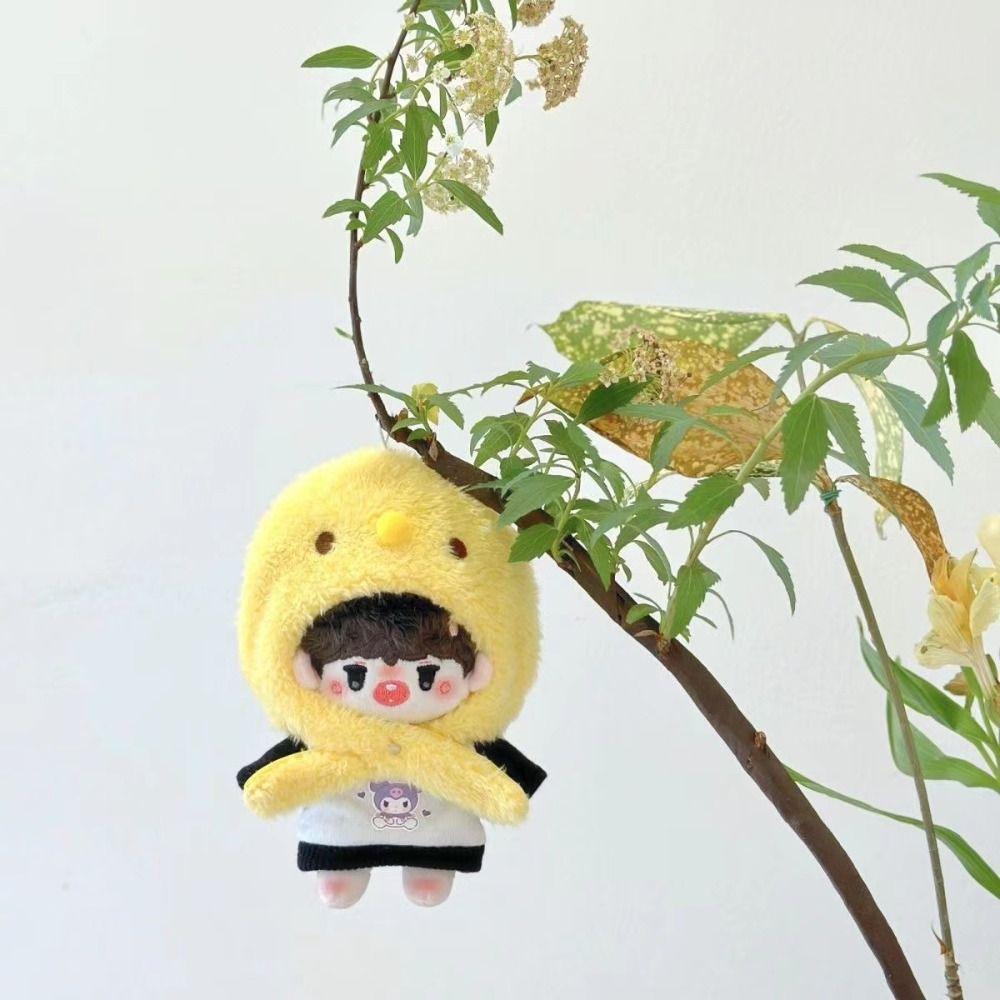 Duck Bear Idol Plush Doll Hat Penguin 10CM Cotton Doll‘s Clothes  Girls