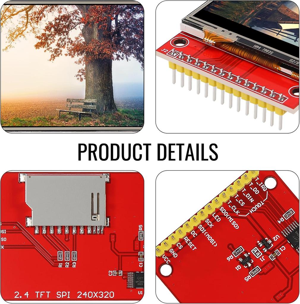 1 шт. 1,44" 1,8" 2,4" 2,8" SPI TFT LCD Дисплейный Экранный Модуль ST7735 TFT LCD Экранный Щит 3,3В 5,5В 51/AVR/STM32/ARM 8/16 бит