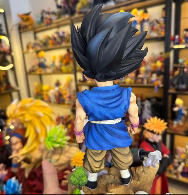 Новейшая фигурка Son Goku из Dragon Ball GT от JG studio, 25 см, Супер Сайян Goku, фигурка с двумя головами, набор статуэток из ПВХ, модель, игрушки, подарок