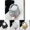 Stylish Moon Shape Handbag For Women In Trendy Black White And Colorful Options