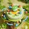 Children'S Fun Catapult Turntable Cartoon Net Fishing Bouncing Little Frog Concentration Interactive Training Puzzle Desktop Toy