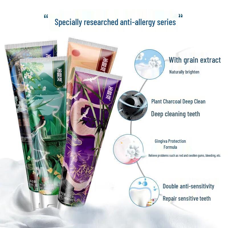 Набор зубной пасты совместного производства с Национальным музеем Лэн Суан Лин