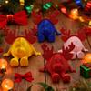 Yousheng 3D-печатная рождественская фигурка оленя, рождественское украшение в виде лося, игрушка-непоседа с подвижными суставами, шарнирная модель оленя, украшение на приборную панель автомобиля