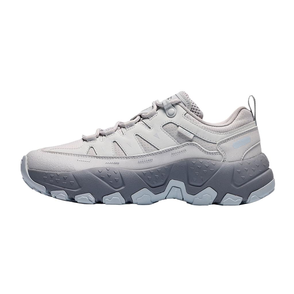 Women's Sneakers Anta Rock Abrasion-Resistant Cushioning Low-top Casual Shoes Women's Microchip Gray/Light