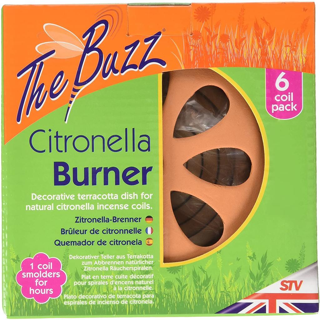 The Buzz Citronella Burner Coils (Pack of 6)