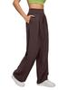 Loose Wide-Leg High Waist Yoga Pants - Slimming, Breathable, Outdoor Fitness Wear