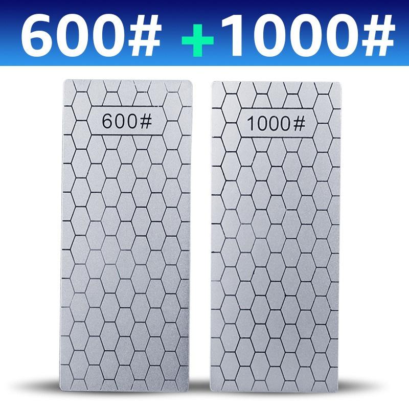 Кухонные инструменты Алмазные ножи Точильный камень 600# 800# 1000# Брусок Точильный камень Ультратонкий Сотовый Ручная точилка для ножей
