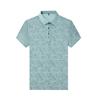 Summer Men's Jacquard POLO Shirt Half-sleeved T-shirt Fashion Casual Outer Top Men