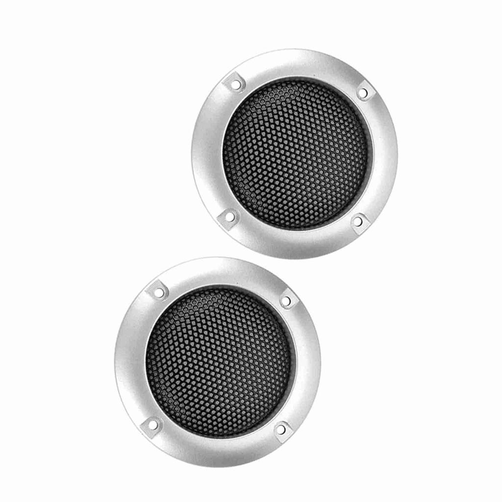 2-дюймовый динамик, декоративная стальная сетка, круглая защитная сетка для автомобильного динамика (Серебряный)