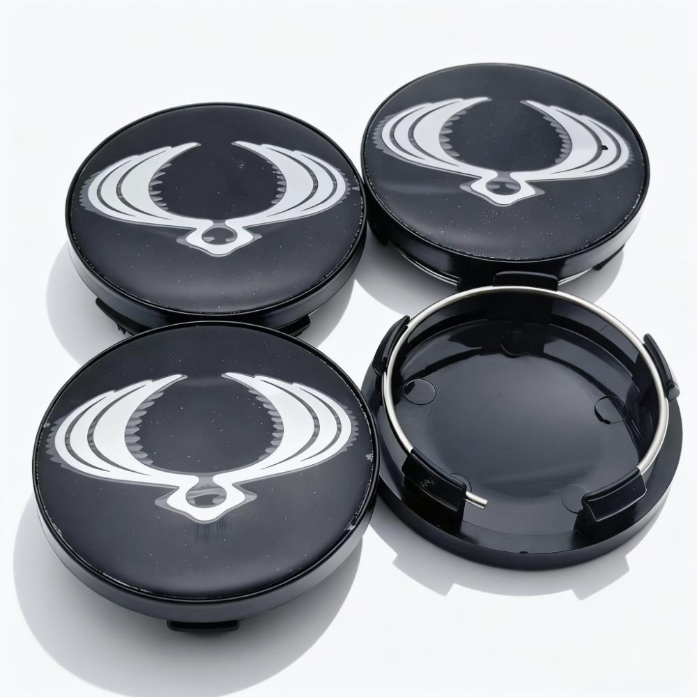 4pcs Ssangyong Logo Emblem Badge Car Wheel Center Caps 58MM 54MM Wheels Hub Cap Rim Hubcaps Dust Cover Replace Car Accessories
