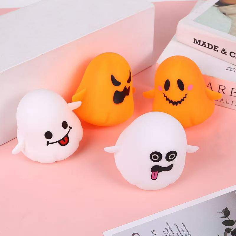 Трансграничные игрушки-антистресс: Жидкое тесто из яичного желтка, Вентиляционное отверстие для гамбургера и Чашка для белки. Медленное восстановление формы, щипайте и сжимайте для снятия стресса.