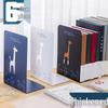 Набор из 6 креативных подставок для книг: Подставка для книг, разделитель, зажимы, ограничители, настольная книжная полка в стиле Ins.