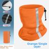 Windproof Winter Warm Fleece Neck Scarves Multicolors Motorcycle Half Face Mask Scarf