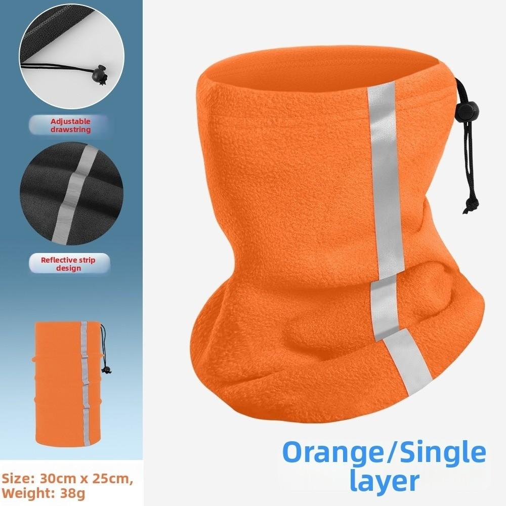 Windproof Winter Warm Fleece Neck Scarves Multicolors Motorcycle Half Face Mask Scarf
